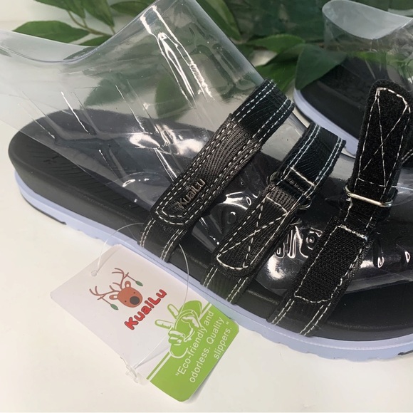 KuaiLu Womens Orthotic Slides Comfort Plantar Fasciitis Arch Support San… - Picture 9 of 10